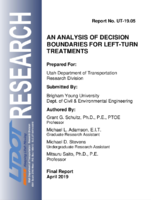 An Analysis of Decision Boundaries for LeftTurn Treatments