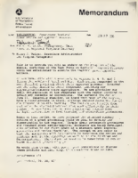 Memorandum re Consistent Regional Grant Review and Approval Process