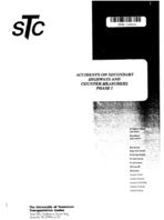 Accidents on Secondary Highways and CounterMeasures Phase 1 Final Report