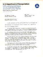 US Department of Transportation News Office of Public and Consumer Affairs UMTA 7884 UMTA Plans Articulated Bus Exhibit in Four US Cities