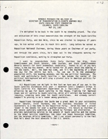 Remarks Prepared for Delivery by Secretary of Transportation Elizabeth Hanford Dole at the South Carolina State Convention