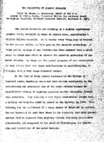 The Objectives of Highway Research