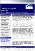 Learning in Progress Improving the Performance of the Transportation Industry Through Training  January 2010