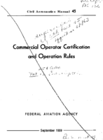 CAM 45 Commercial Operator Certification And Operation Rules Revised 7162