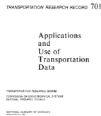 Applications and use of transportation data