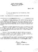 Parts 003 4b 5 6 7 13 14 18 43 Regulation No 6112 First Federal Aviation Agency Airworthiness Review