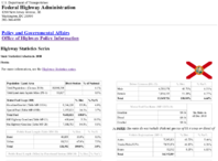Highway Statistics Series State Statistical Abstracts 2010  Florida