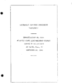 Interstate Commerce Commision Report of the Accident  Investigation Occuring on the ATLANTIC COAST LINE RAILROAD MANGO FL