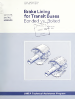 Brake Lining for Transit Buses Bonded vs Bolted