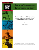 Women in science  engineering scholarships and summer camp outreach programs  year 6