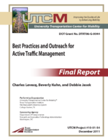 Best practices and outreach for active traffic management  final report