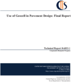 Use of Geocell in Pavement Design Final Report