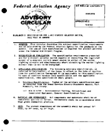 AC 15053455 Change 1 to Specification for L847 Circuit Selector Switch 5000 Volt 20 Ampere  Revises Equipment Qualification Procedures