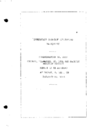 Interstate Commerce Commision Report of the Accident  Investigation Occuring on the CHICAGO MILWAUKEE ST PAUL AND PACIFIC RAILROAD WAUBAY SD