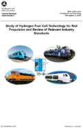 Study of Hydrogen Fuel Cell Technology for Rail Propulsion and Review of Relevant Industry Standards