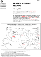 Traffic Volume Trends February 2021