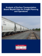 Analysis of Surface Transportation Board Waybill Data for Freight Planning and Operations