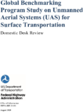 Global Benchmarking Study on Unmanned Aerial Systems for Surface Transportation Domestic Desk Review