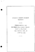 Interstate Commerce Commision Report of the Accident  Investigation Occuring on the PENNSYLVANIA RAILROAD ROBINSON OH