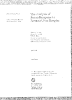 The Analysis of Benzodiazepines in Forensic Urine Samples