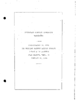 Interstate Commerce Commision Report of the Accident  Investigation Occuring on the NORTHERN PACIFIC RAILWAY BELMONT WA