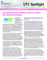 Developing Research Solutions to Address Complex Environmental Challenges