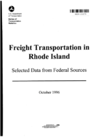 Freight Transportation in Rhode Island Selected Data from Federal Sources