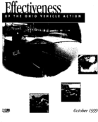 Effectiveness of the Ohio Vehicle Action and Administrative License Suspension Laws
