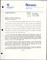 Federalaid Highway Contracts to Minority Firms set alltime Record Secretary Dole Announces News Release