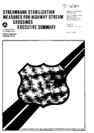 Streambank Stabilization Measures for Highway Stream Crossings Executive Summary