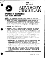 AC 9133 Use of Alternate Grades of Aviation Gasoline for Grade 8087