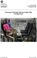 Commuter Rail Seat Tests in OpenBay Configuration