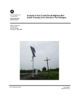 Analysis of NonTrackCircuit HighwayRail Grade Crossing Train Detection Technologies