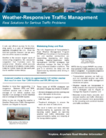 Weatherresponsive traffic management  real solutions for serious traffic problems