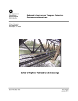 Railroad Infrastructure Trespass Detection Performance Guidelines