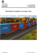Stakeholder Perceptions of Longer Trains