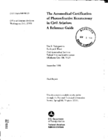 The Aeromedical Certification of Photorefractive Keratectomy in Civil Aviation A Reference Guide