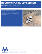 Development of a New Airborne Portable Sensing System to Investigate Bridge Response