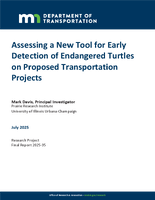 Assessing a New Tool for Early Detection of Endangered Turtles on Proposed Transportation Projects