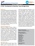 Development of NextGen Texas Bridge Decks Project Summary Report
