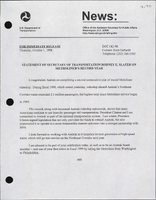 Secretary of Transportation Rodney Slater Speeches October 1998