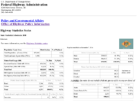 Highway Statistics Series State Statistical Abstracts 2010  Delaware
