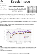 Special Issue  Weekly Traffic Volume Report Interstate Travel for Week No 34 8232021  8292021