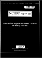 Alternative approaches to the taxation of heavy vehicles
