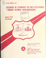 Assessment of techniques for costeffectiveness of highway accident countermeasures