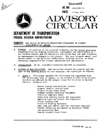 AC 15053007A FAA Policy on Facility Relocations Occasioned by Airport Improvements or Changes