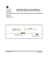 Freight Train Positive Train Control Braking Enforcement Algorithm Research and Testing