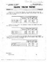 Traffic Volume Trends December 1951