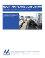Analysis of the Relationship of Roadside Inspections on Large Truck Crashes