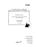 Advanced Computer Tools for Roadway Hydraulic and Hydrologic Design